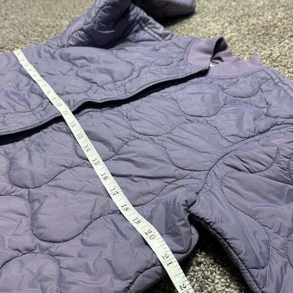 Madewell Oversized Purple Shacket Cottage Fall Bomber Lagenlook Jacket Womens S - Picture 6 of 8